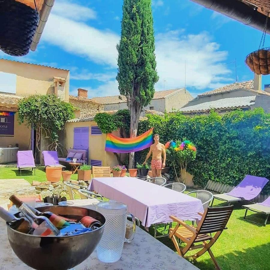 La Casona De Castilnovo - Gay Men Only Pensionat Valdesaz Exteriör bild